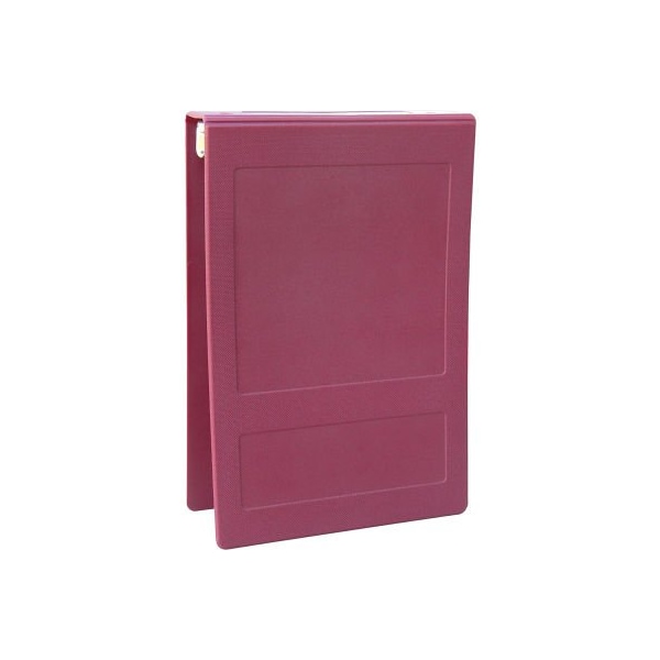 Omnimed Omnimed 2-1/2" Molded Ring Binder, 3-Ring, Top Open, Holds 450 Sheets, Burgundy 205021-BU - main
